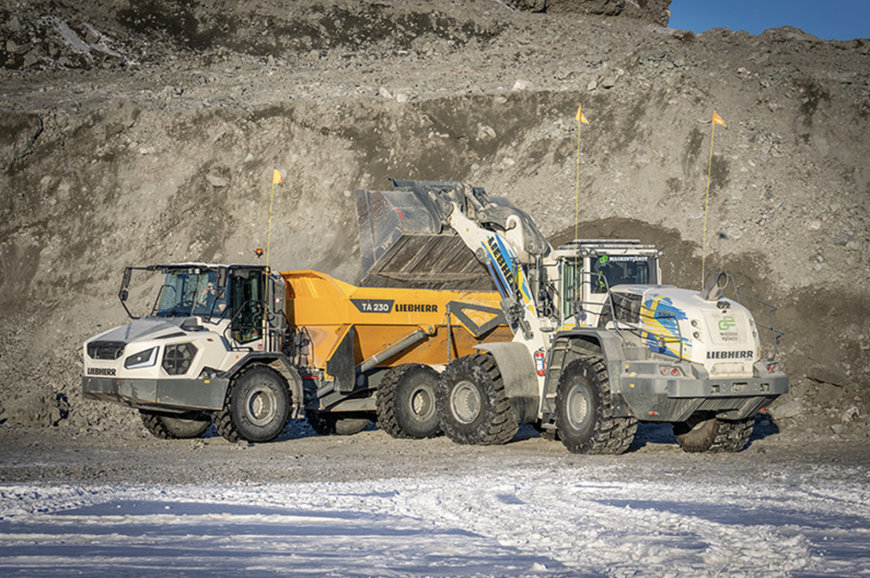 EFFEKTIVA MASKINER FÖR TUFFA FÖRHÅLLANDEN: XPOWER-HJULLASTARE LÅNGT UPP I NORR